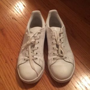 Adidas all white Stan Smith sneakers